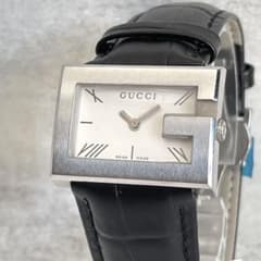 GUCCI シルバー スクエア腕時計 | Shop at Mercari from Japan! | Buyee