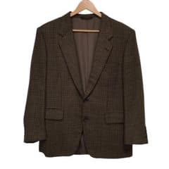 クリスチャンディオール　ジャケット　ビンテージ 90s DIOR クリスチャンディオール ビンテージチェックテーラード