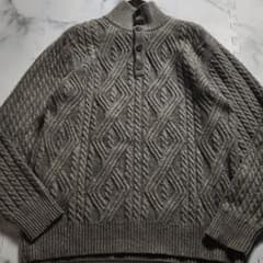 最高級総カシミヤ✨ブリオーニ ニット セーター ケーブル ミックス編み