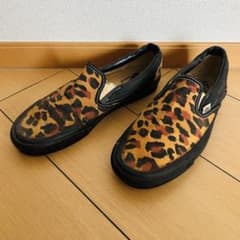 VANS スリッポン USA ヴィンテージ レオパード ヒョウ柄 - メルカリ