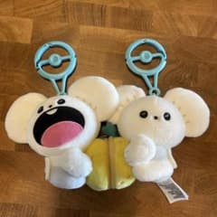 ポケモンセンター ポケモン ワッカネズミ ペアマスコット はんぶんこ