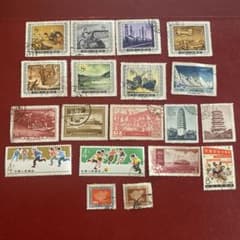 中国切手 使用済み まとめ売り - メルカリ