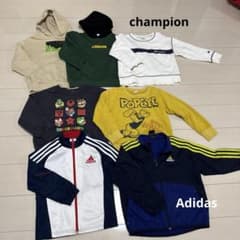まとめ売り　秋冬　男の子120cm adidas championなど　7点のサムネイル