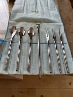 MIKIMOTO ステンレスカトラリーセット 7点（本真珠つき） - メルカリ