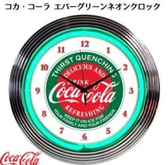 コカコーラ ネオン レトロ 時計 ヴィンテージ 輸入品 アメリカン雑貨 Coca Cola コカコーラ 時計 ネオンクロック LEDライト レッド
