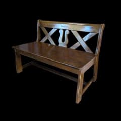 カリモク RUSTIC ルスティック ベンチ 木製 ダイニングチェア - メルカリ
