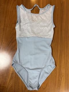 チャコット　バレエ レオタード ライトブルー 水色160 chacottのサムネイル