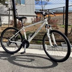 ルイガノ 白 MTB FIVE アルミフレーム 引き取り限定 - メルカリ