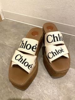 Chloé WOODYウェッジエスパドリーユ　厚底　サンダルのサムネイル