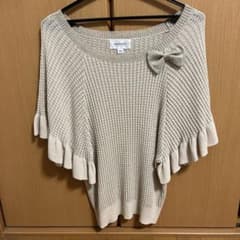 d*7様 JILLSTUART 半袖ニット リボン付きのサムネイル
