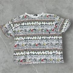 80s ステューシー stussy 総柄Tシャツ 初期黒タグ トムトム - メルカリ