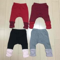 モンキーパンツ 4枚組 ☆ サイズ80のサムネイル