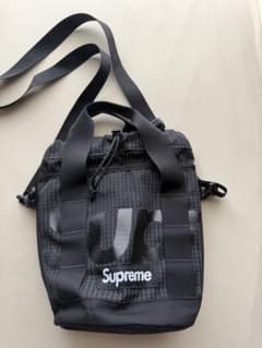 Supreme ショルダーバッグ ブラック リフレクティブ 黒 美品 - メルカリ