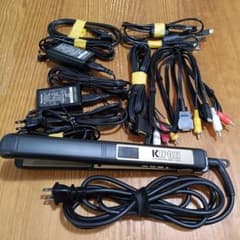 KIPOZI ストレートヘアアイロン＋ケーブル大量まとめ売り AV・オーディオ系のサムネイル