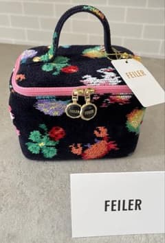 新品未使用】FEILER×神崎恵さんコラボ ♡バニティポーチ送料無料