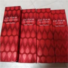 ヤクルト　ラクトデュウ　化粧水　乳液　洗顔　メイク落としのサムネイル