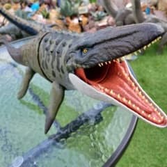 マテル ジュラシック・ワールド バトルアクション！ モササウルス 半値以下