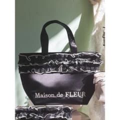 Maison de FLEUR オーガンジーフリルトートバッグのサムネイル
