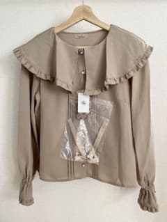 新品/Amavel/アマベル/襟付きトップス/フリルのサムネイル
