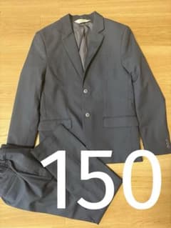 H&M フォーマルスーツ ネイビー　152 卒業式にのサムネイル