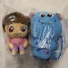 【ディズニー】モンスターズ・インク　ぬいぐるみ　体育座りVer.✨2種セット✨