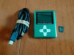 デジタルMP4プレーヤー グリーン