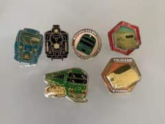 JR九州 鉄道ピンバッジ 6点セットのサムネイル