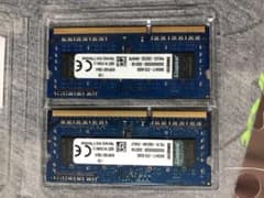 DDR3 8GB ー　4GB 2本のサムネイル