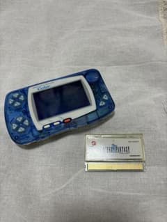 【ジャンク品】ワンダースワンカラー クリアブルー+ソフト1本のサムネイル