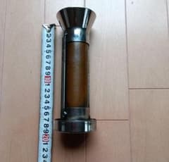 真鍮サイレンサー！バッフル消音器マフラー70パイ用 - メルカリ