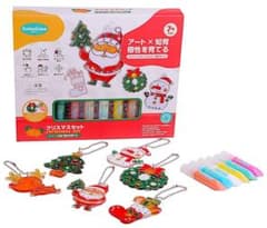 カラリノ アート × 知育 おもちゃ おえかきセット クリスマスセット