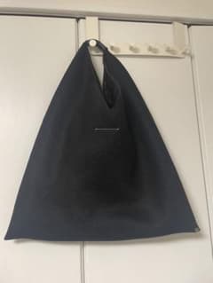 mm6 ジャパニーズトートバッグ　ミディアム　メッシュ　黒のサムネイル