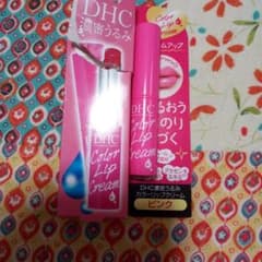 DHC 濃密うるみカラーリップクリーム ピンク 1.5gのサムネイル