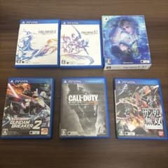 PS Vita ソフト 5本セット まとめ売り - メルカリ