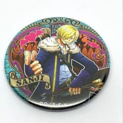 ONEPIECE ワンピース サンジ 輩缶バッジ - メルカリ