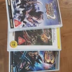 PSP 몬스터 헌터 휴대용 3 개 세트