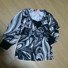 プッチ柄トップス♡ちびRady、バナナチップス、RONI、韓国子供服ちびギャル♪のサムネイル