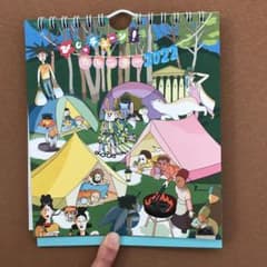 びじゅチューン　2022 卓上カレンダーのサムネイル