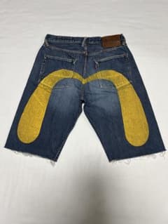EVISU 2001 32×35 新品未使用 和柄大黒 着物柄 ビックカモメ|mercari