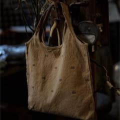 【専用】neru design works ゼロトート　柿渋染めのサムネイル
