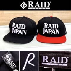 タグ付き未使用 RAID JAPAN キャップ 2点セット レイドジャパン 帽子 タグ付き未使用 RAID JAPAN キャップ 2点セット レイドジャパン 帽子