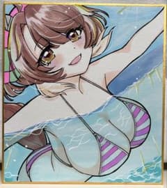 ト*ム様 ダンツフレーム ウマ娘 アナログイラスト 色紙 ト*ム様 ウマ娘 ファンアート ダンツフレーム 手描き色紙 - メルカリ