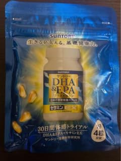 SUNTORY DHA・EPA&+セサミンEX　プラスビタミンのサムネイル