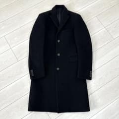 Acne Studios チェスターコート ブラック 46 ウールのサムネイル
