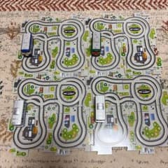 パネルワールド 鉄道玩具 パズル型レールセットのサムネイル