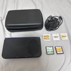 New Nintendo 3DS LL カセット・充電ケーブル・本体ケース付属のサムネイル
