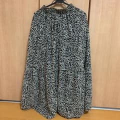 レオパード柄ティアードSKのサムネイル