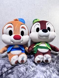 디즈니 씨 칩과 데일 인형