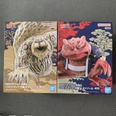 NARUTO 疾風伝 ソフビフィギュア 守鶴 ガマブン太 2種 ナルト