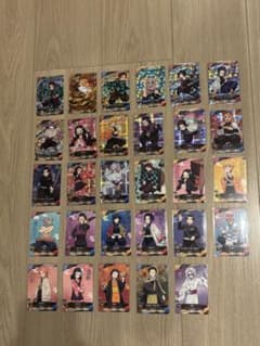 【美品】鬼滅の刃 日輪バトルスラッシュ 第2弾 カード42枚セットのサムネイル
